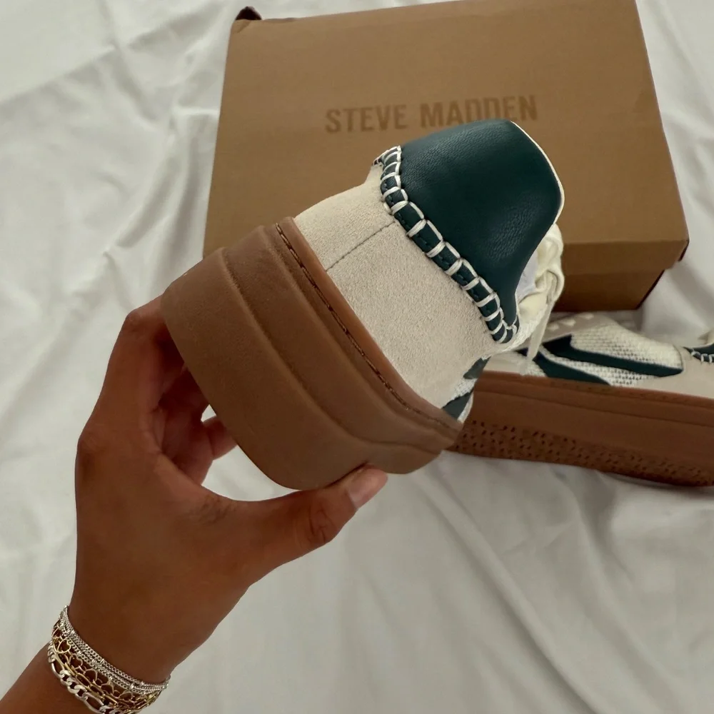 steve madden dodge platform sneakers - Picture 3 of 8